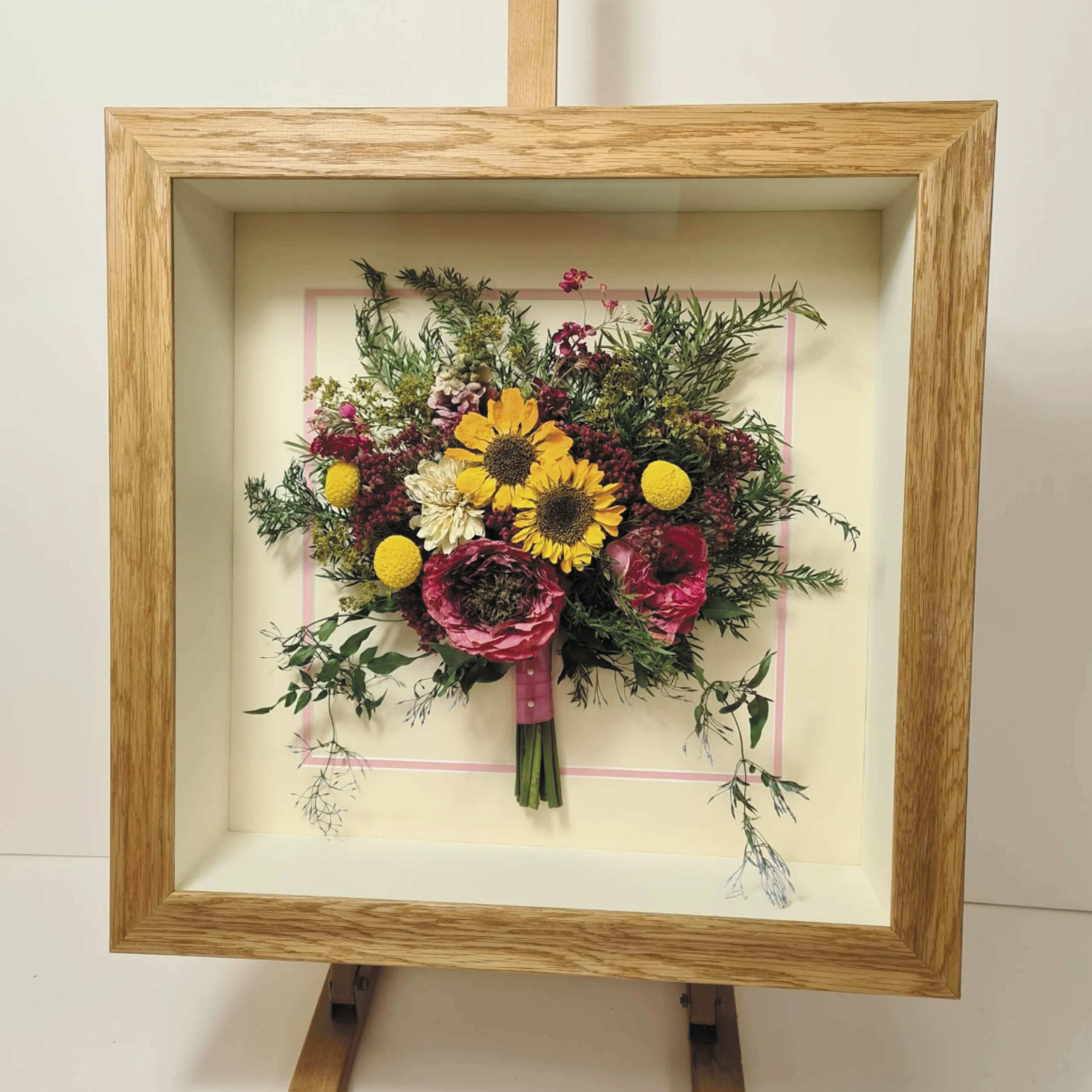 3D Flower Preservation preserving wedding bouquets
