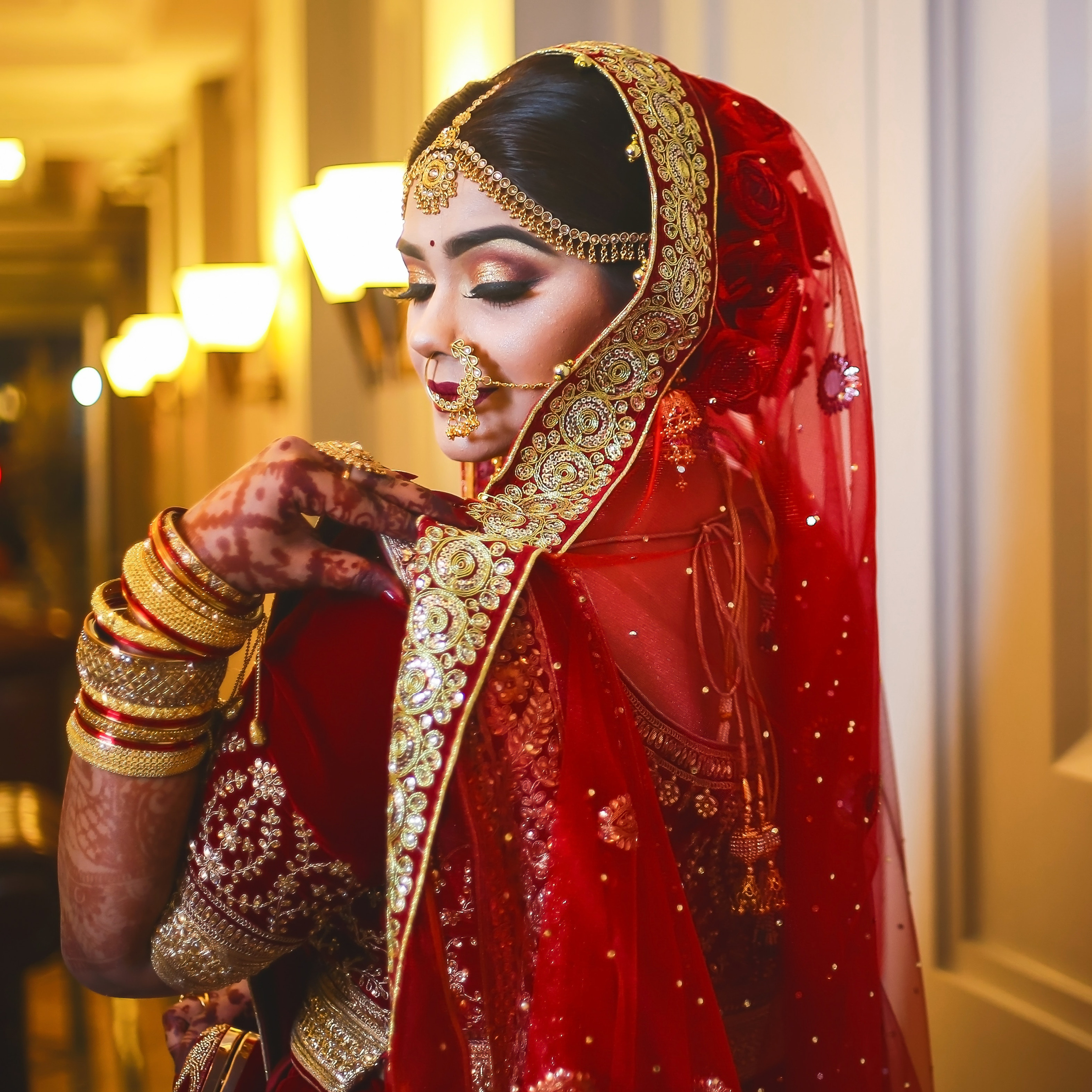 Bridal outfits for Indian weddings
