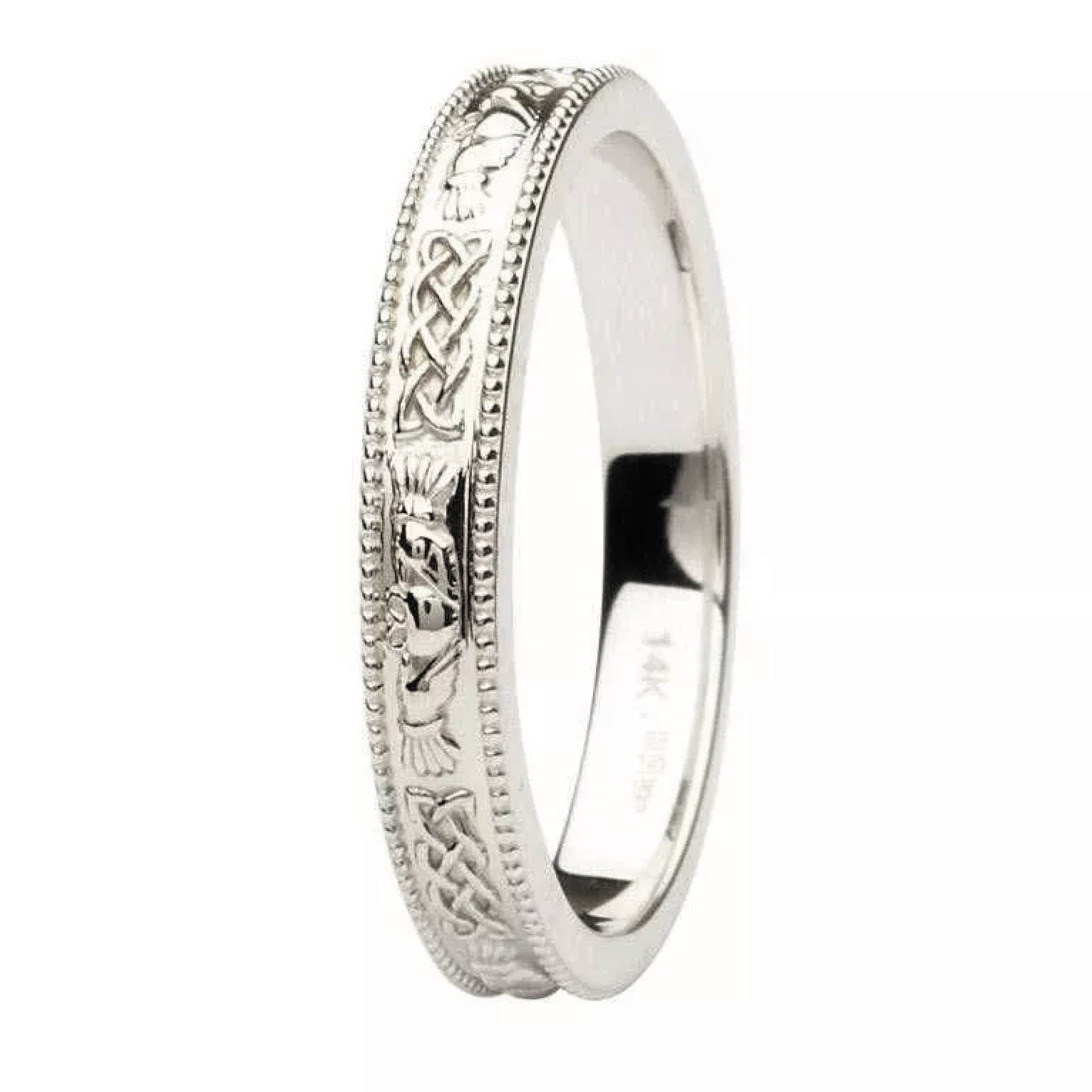 Complete Guide Celtic Wedding Rings white gold knot ring
