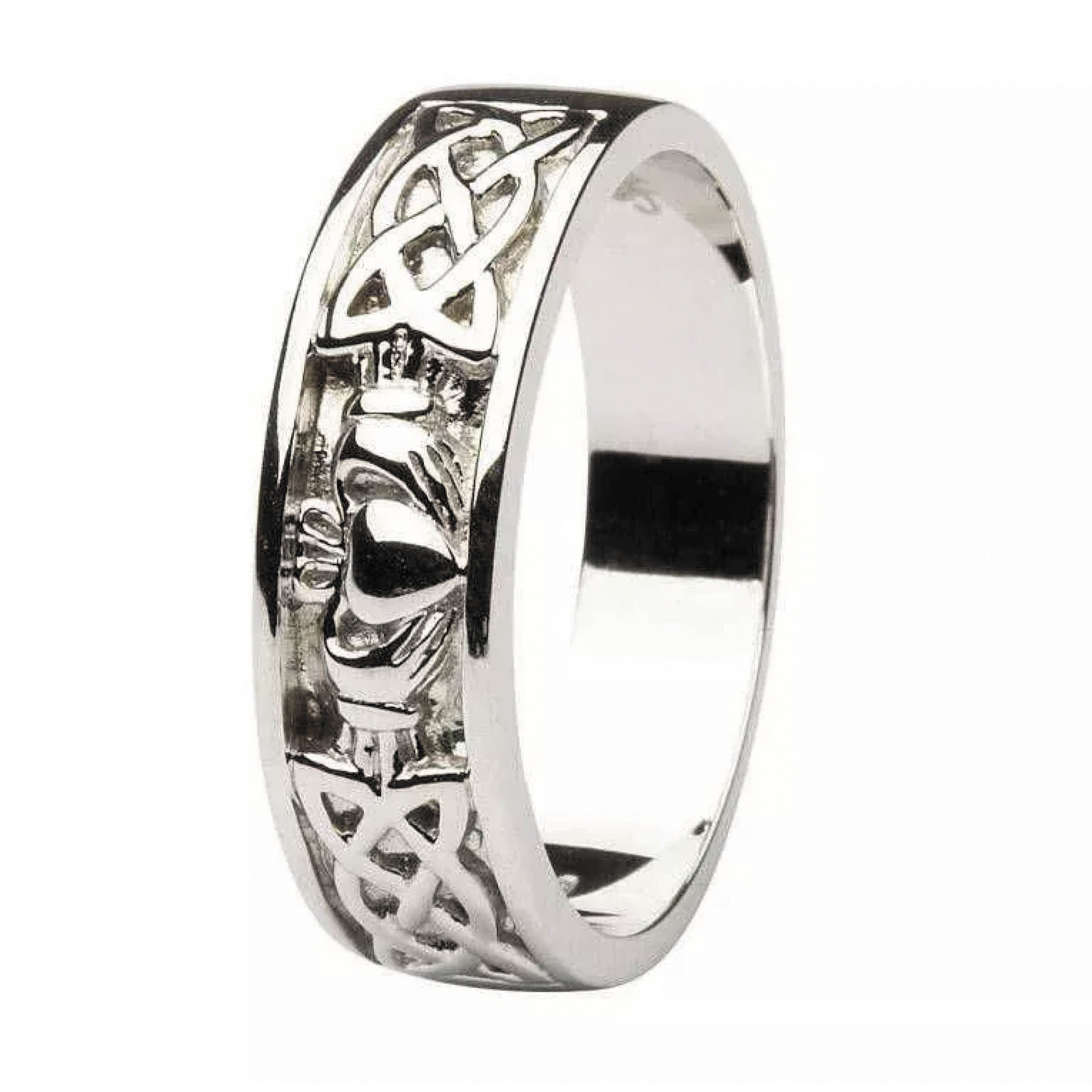 Complete Guide Celtic Wedding Rings white gold ring