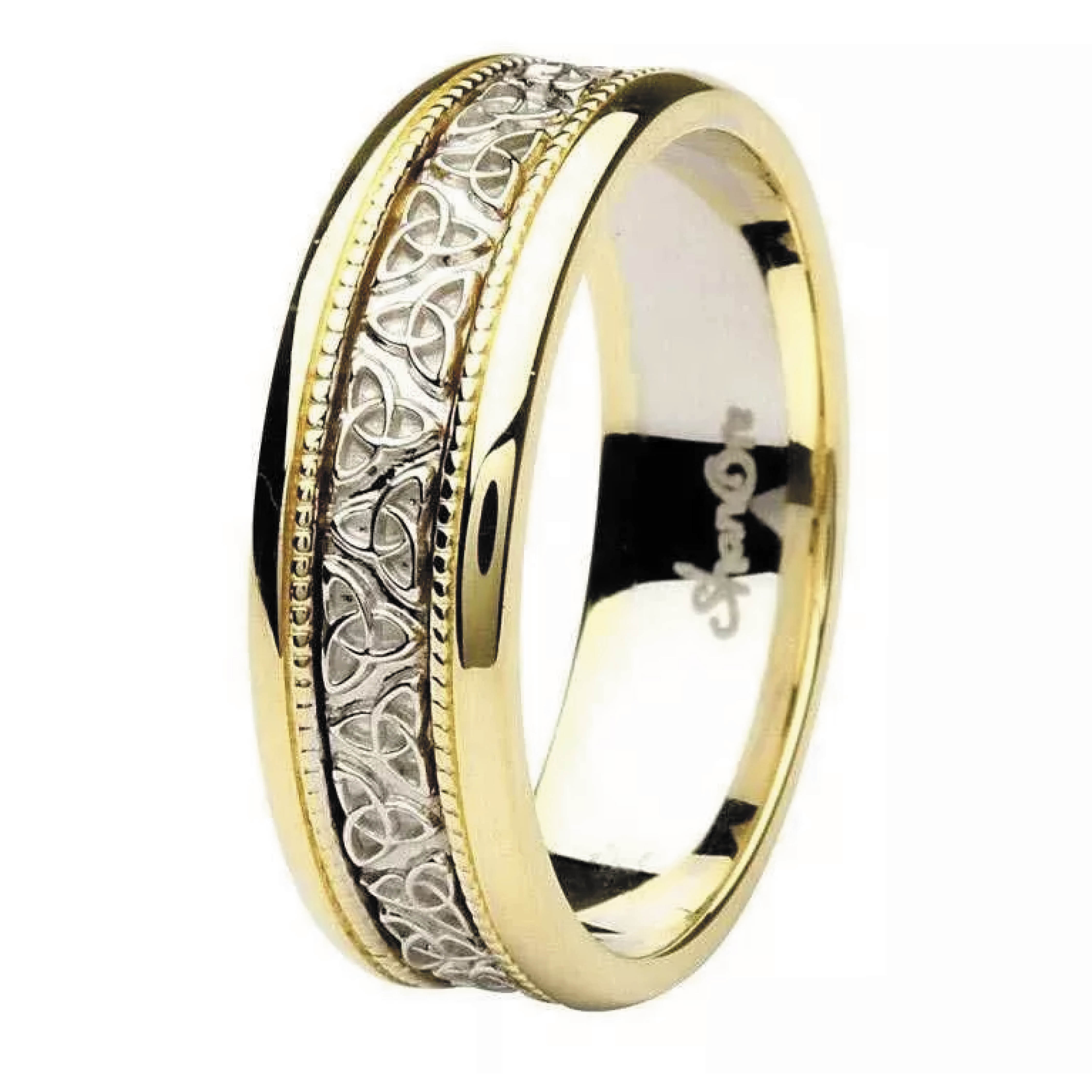 Complete Guide Celtic Wedding Rings yellow gold ring