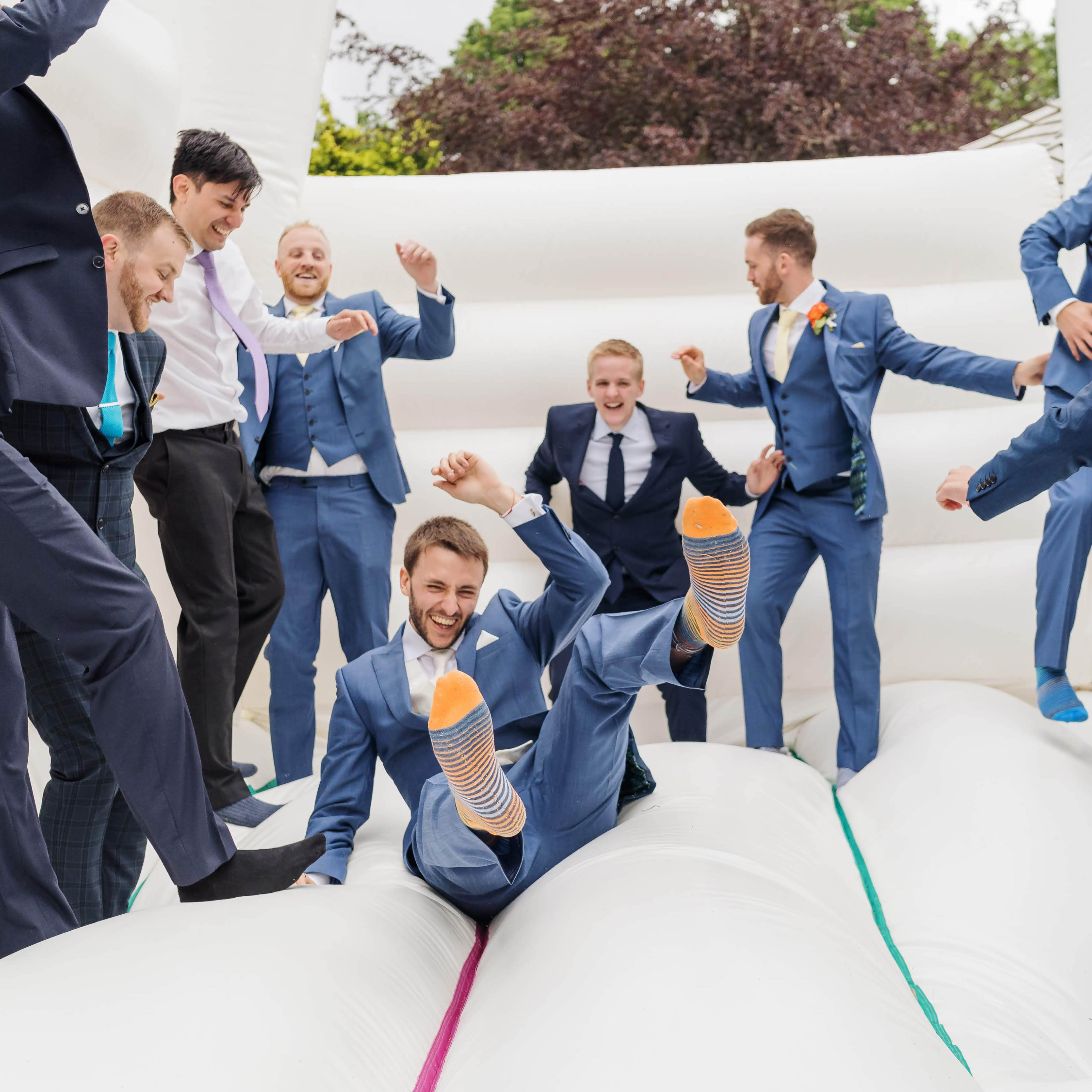 wedding bouncy castle