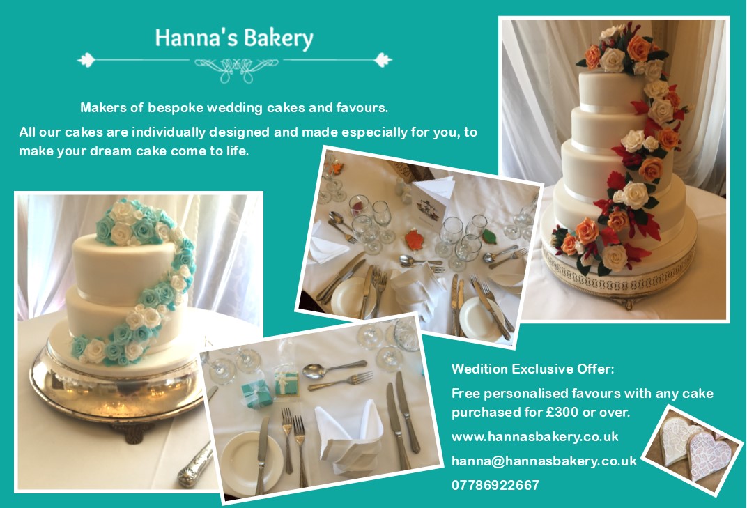 free wedding favour biscuits Hanna's Bakery
