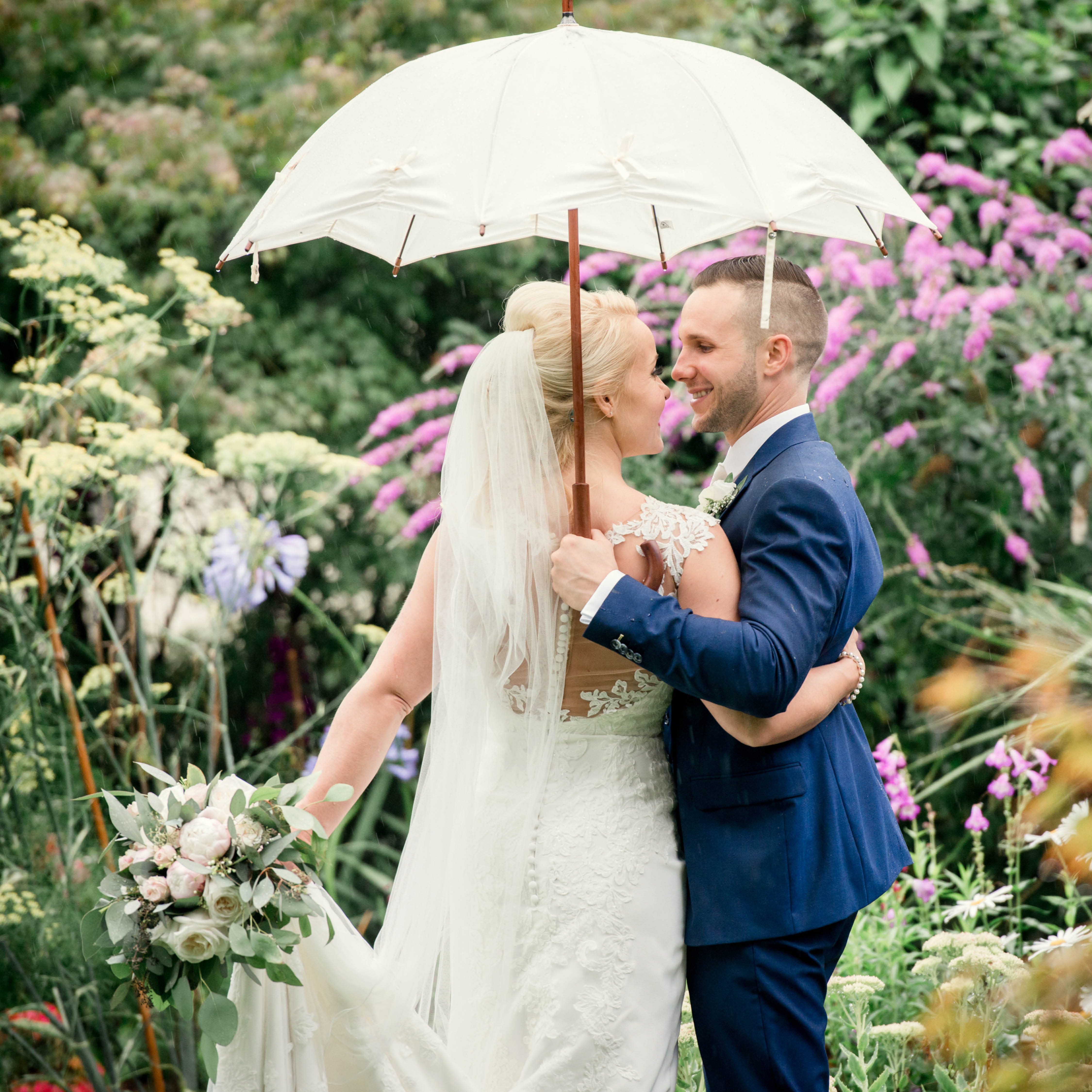 Weather contingency plans for outdoor weddings