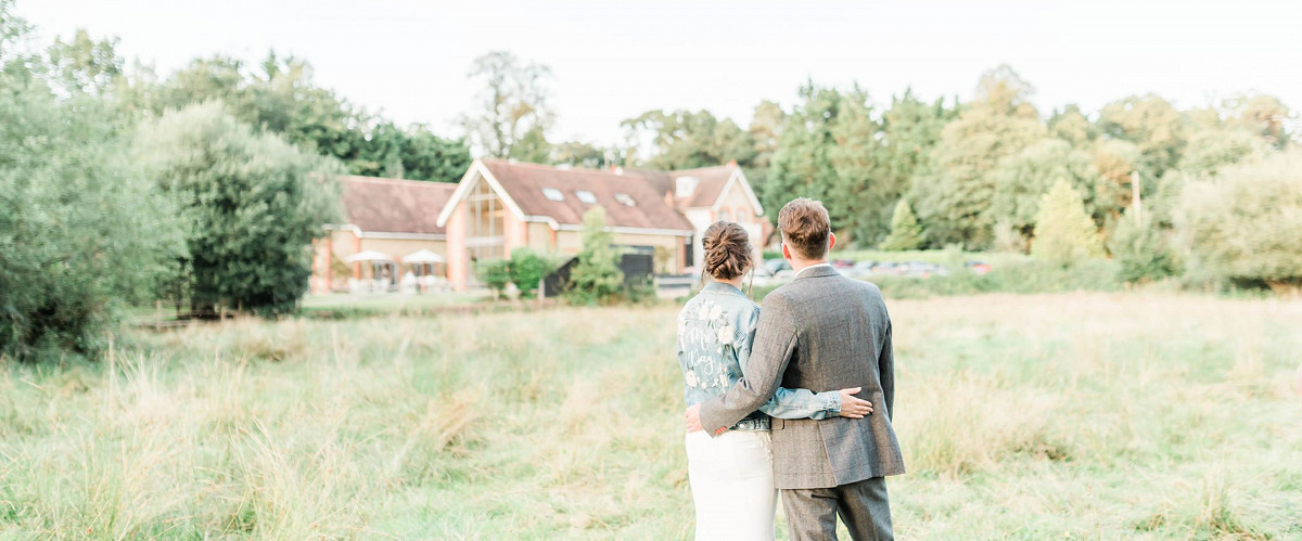 Real Wedition Weddings: Vicki & Will’s green & copper Surrey barn wedding