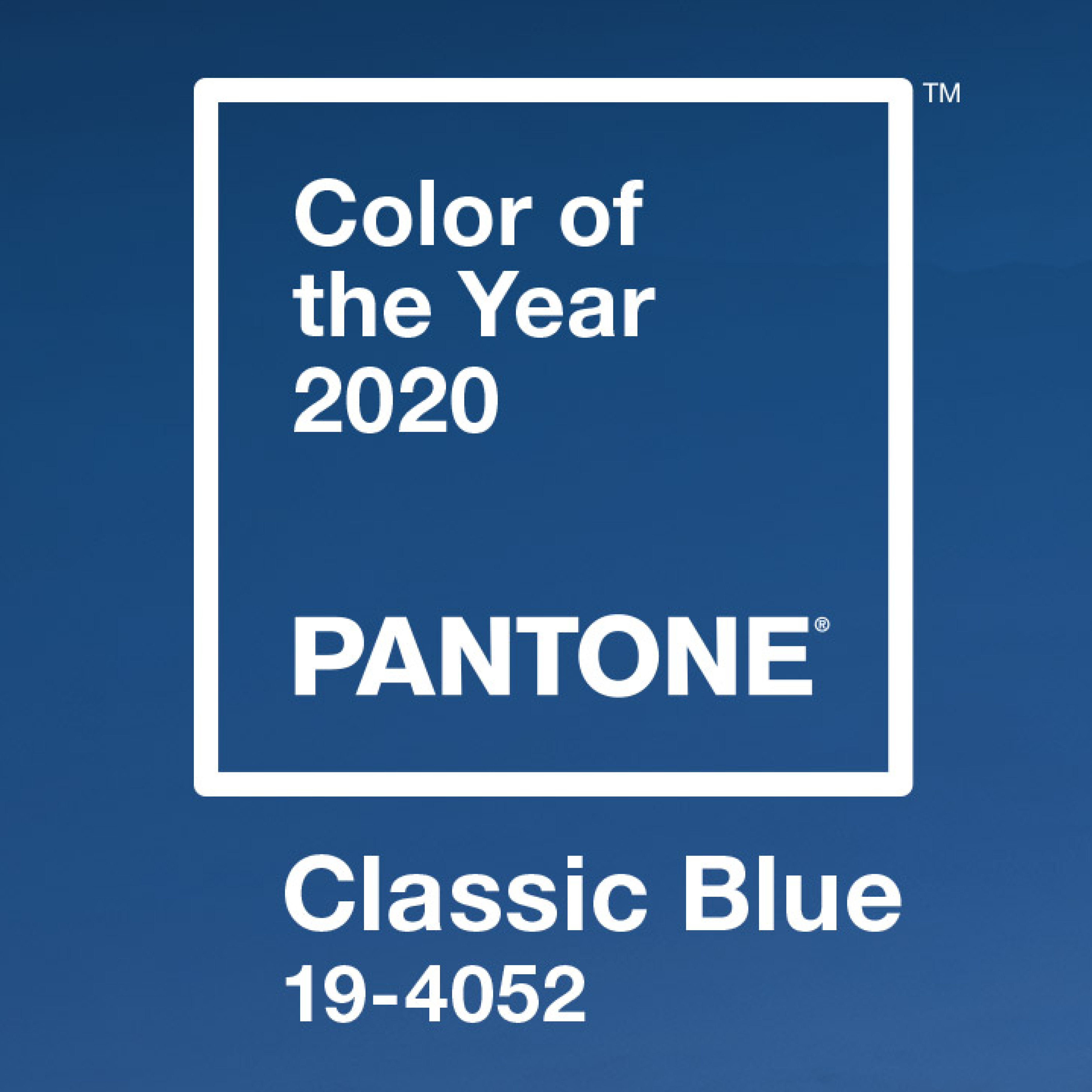 Pantone colour of the year 2020 classic blue