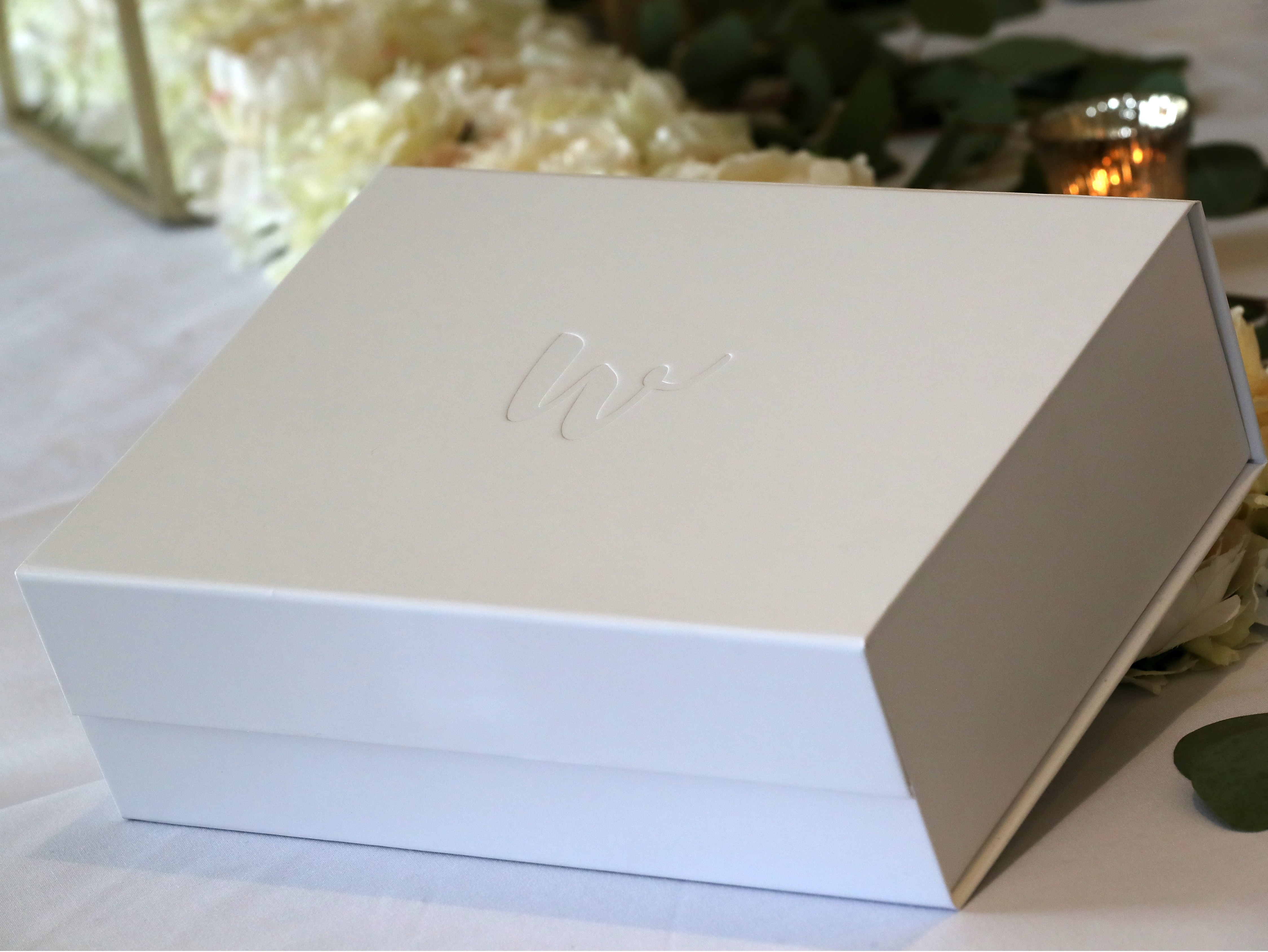 Personalised memories box for your wedding cards, repurpose wedding cards