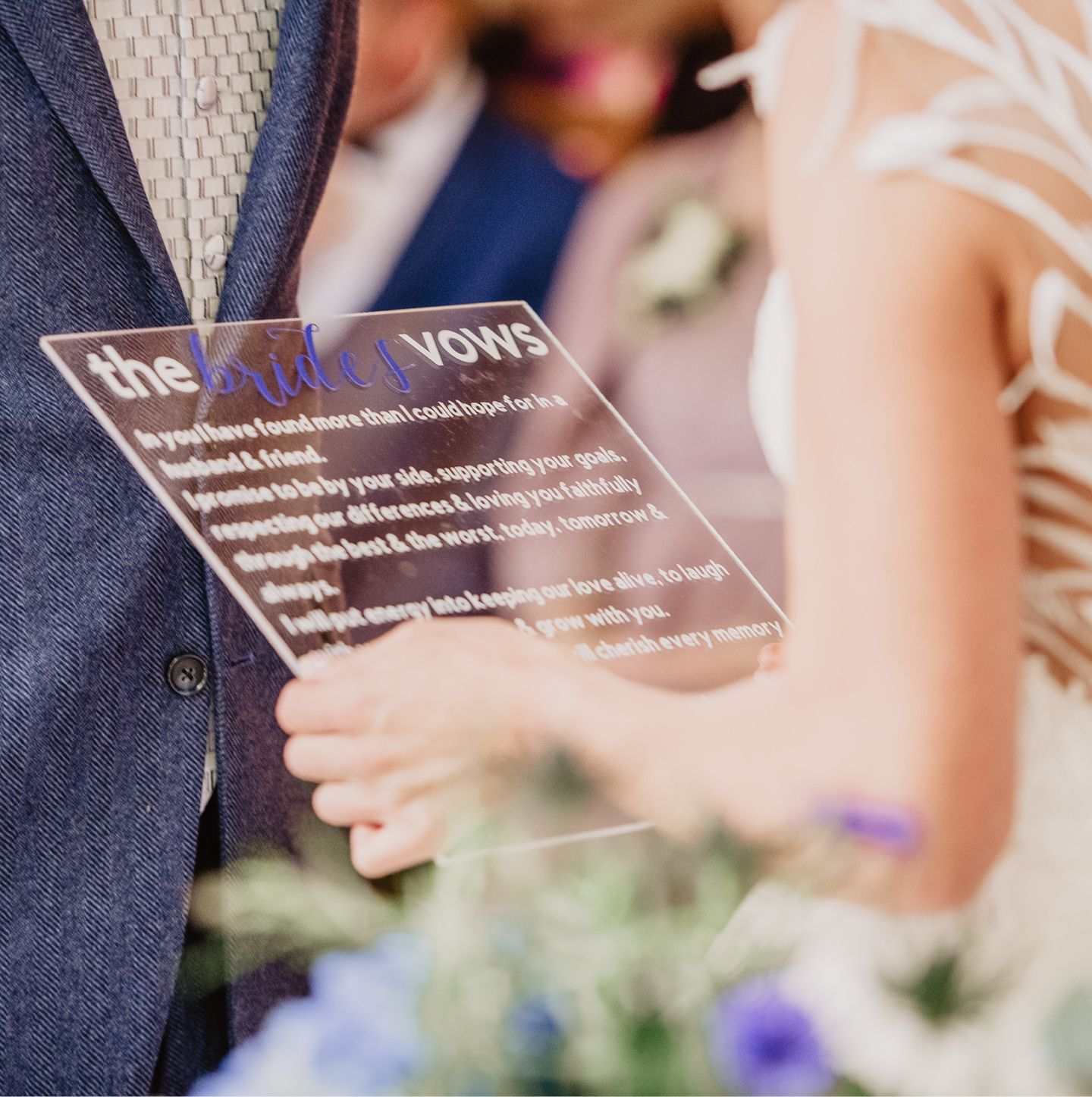 personalised wedding vows