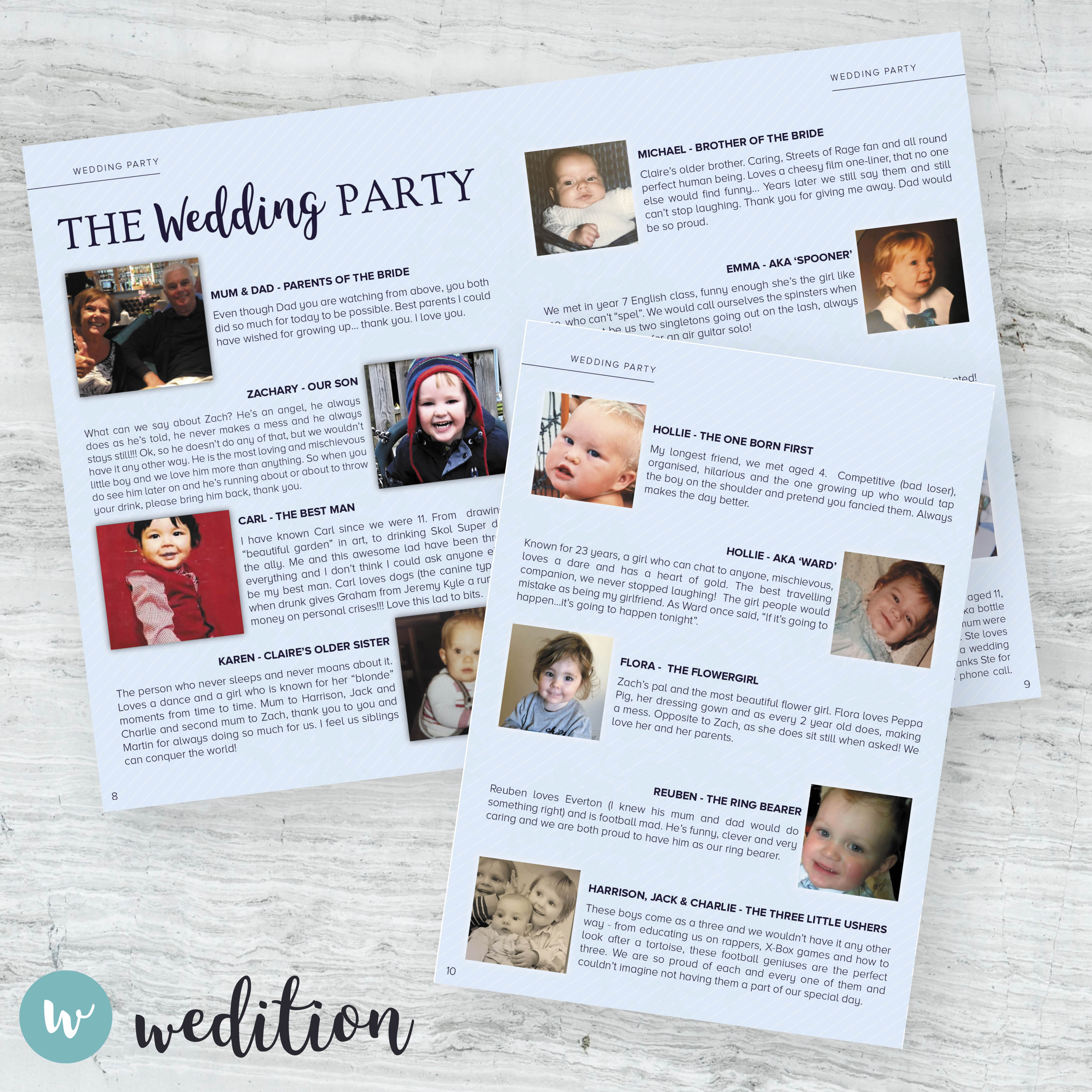 Unique wedding party ideas for your wedding guests, wedding party quiz